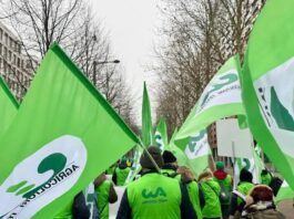Cia Reggio guida la protesta a Strasburgo: