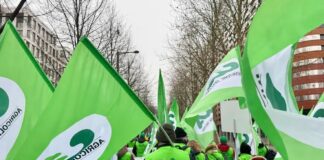 Cia Reggio guida la protesta a Strasburgo: