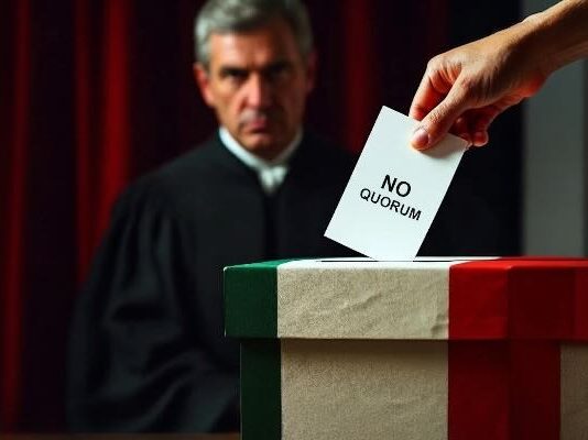 Referendum Giustizia. Occorre andare a votare perché non c’è sbarramento con il quorum. (Video)