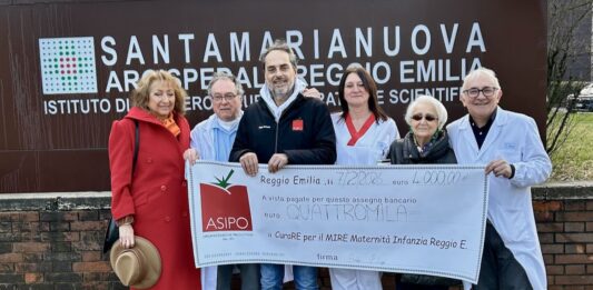 Solidarietà, ricerca e territorio: ASIPO dona 4.000 euro per il MIRE di Reggio Emilia