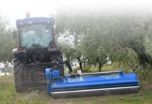 Nobili BVL serie 100. Specializzata in frutteti e oliveti.