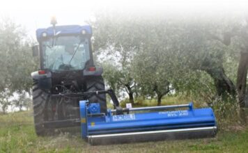Nobili BVL serie 100. Specializzata in frutteti e oliveti.