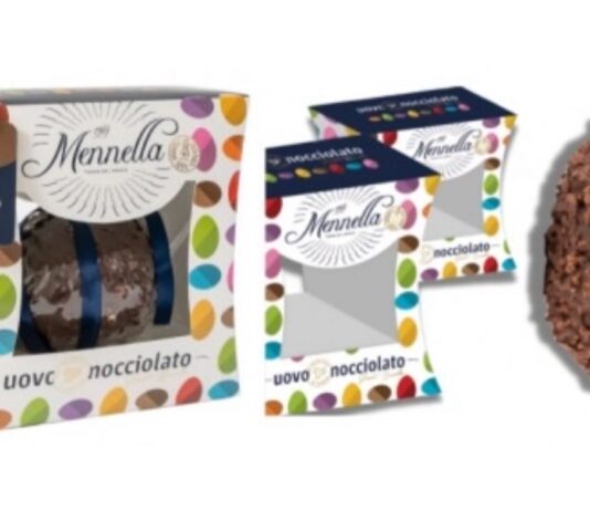 Allergene glutine non dichiarato in etichetta in tre lotti di uova di Pasqua nocciolate Mennella.