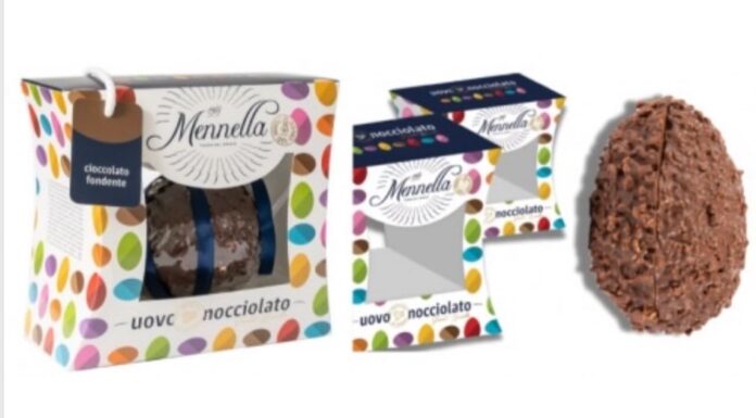 Allergene glutine non dichiarato in etichetta in tre lotti di uova di Pasqua nocciolate Mennella.