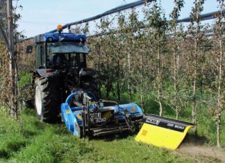 Nobili spa. Il diserbo meccanico nei campi agrivoltaici e non solo.