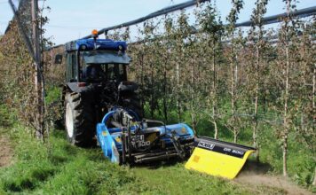 Nobili spa. Il diserbo meccanico nei campi agrivoltaici e non solo.