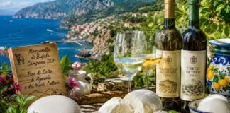 Vino, Mozzarella di Bufala e Fior di Latte, le anime bianche della Campania