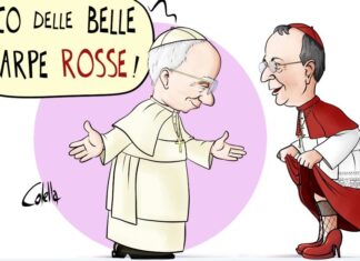 Scarpe rosse o tacchi a spillo?