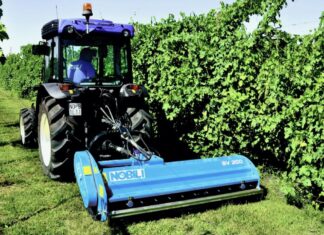 Nobili spa. Prova in campo della trincia BV serie 100 di Nobili spa – (VIDEO)