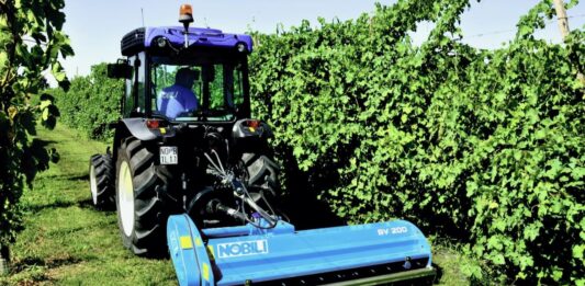 Nobili spa. Prova in campo della trincia BV serie 100 di Nobili spa – (VIDEO)