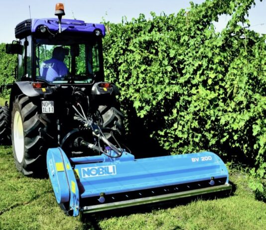 Nobili spa. Prova in campo della trincia BV serie 100 di Nobili spa – (VIDEO)