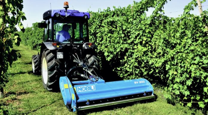 Nobili spa. Prova in campo della trincia BV serie 100 di Nobili spa – (VIDEO)