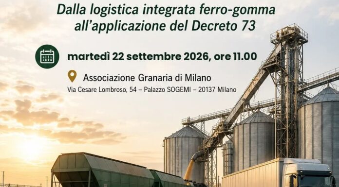 “Muovere le commodity” – Tavola Rotonda del 22 settembre 2026 – Associazione Granaria di Milano