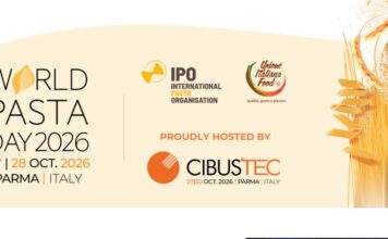 Molino Grassi sponsor al World Pasta Day dal 27 al 28 ottobre